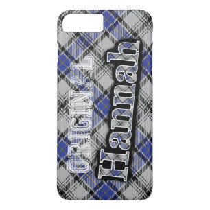 Capa iPhone 8 Plus/7 Plus Scottish Clan Hannah Hannay Tartan