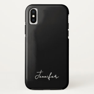 Capa Para iPhone Da Case-Mate Script de assinatura de nome personalizado preto m