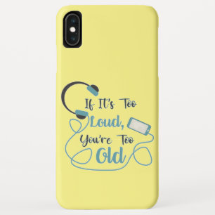Capa Para iPhone Da Case-Mate Se é muito alto, você é muito velho, música, citaç