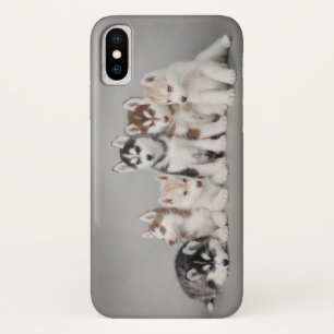 Capa Para iPhone Da Case-Mate Seis filhotes Huskie