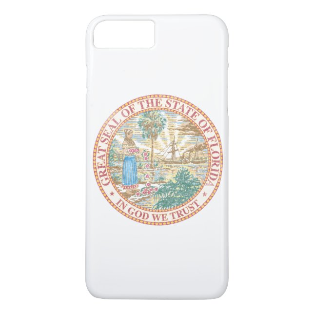 Capa Para iPhone, Case-Mate Selo de Florida (Verso)