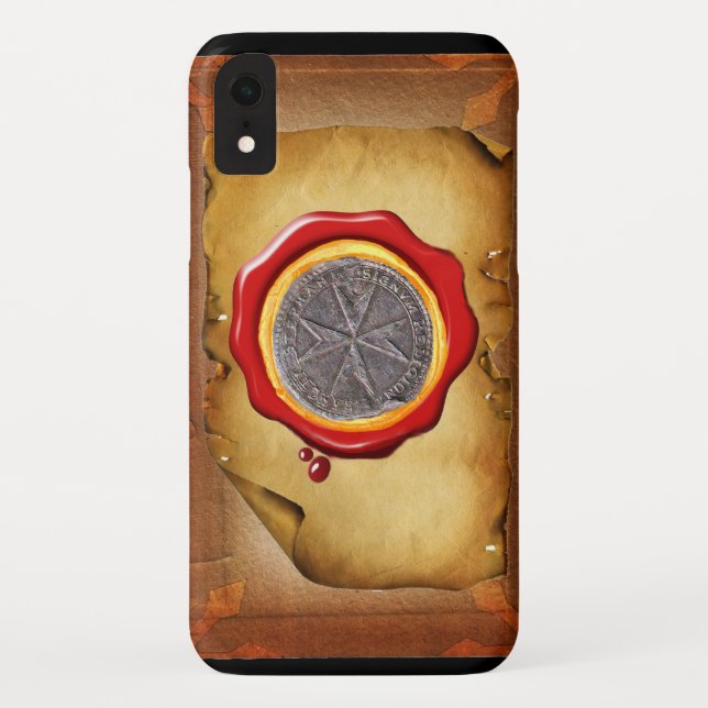 Capa Para iPhone, Case-Mate Selo de Rua Stephen Tuscany Medici WAX (Verso)