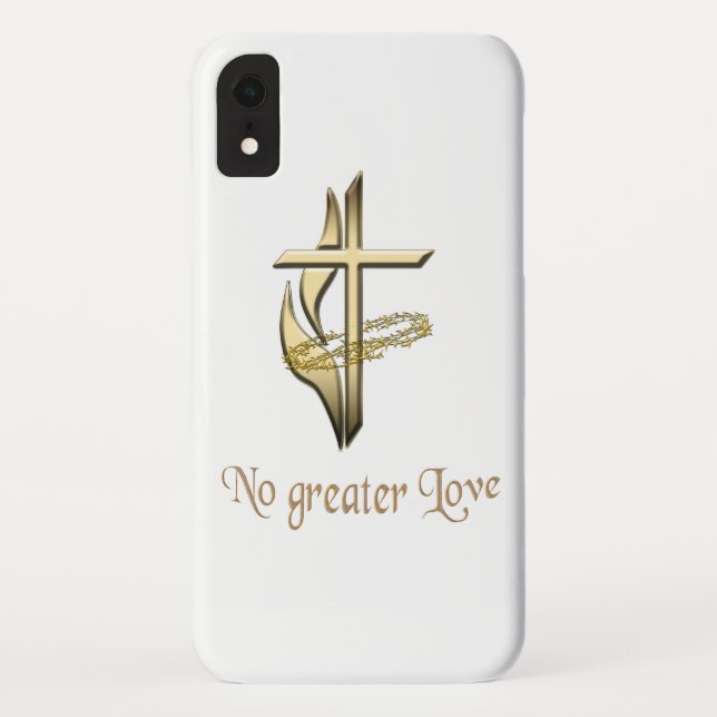Capa Para iPhone, Case-Mate Sem Cruz de Amor (Verso)