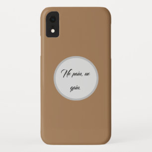 Capa Para iPhone Da Case-Mate Sem Dor Sem Ganho   Citações de Motivação para Aca