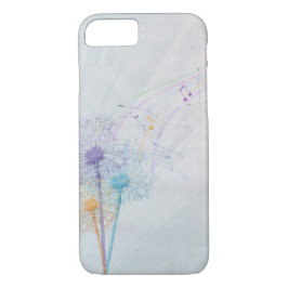 Capa Para iPhone Da Case-Mate Sementes e música de dandelion