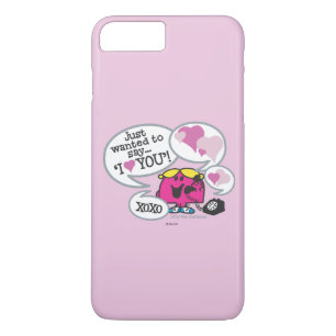 Capa Para iPhone Da Case-Mate Senhorita pequena Chatterbox Dizer eu te amo