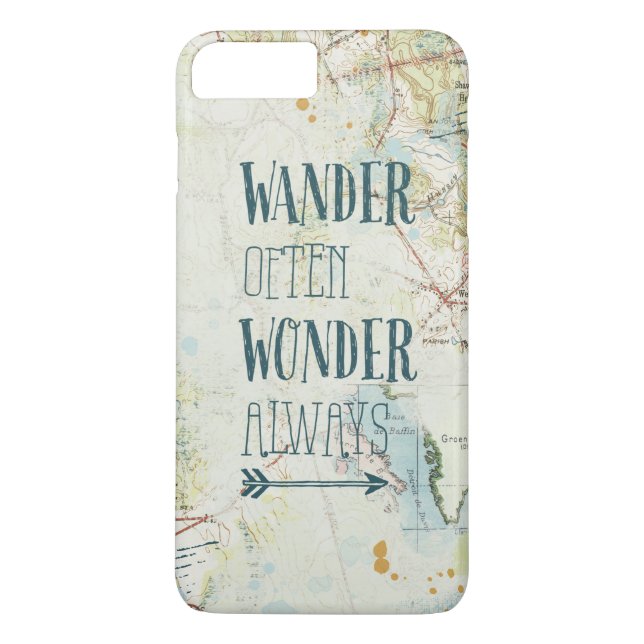 Capa Para iPhone, Case-Mate Sentimentos do mapa (Verso)