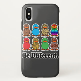 Capa Para iPhone X ser diferente padrão engraçado patos
