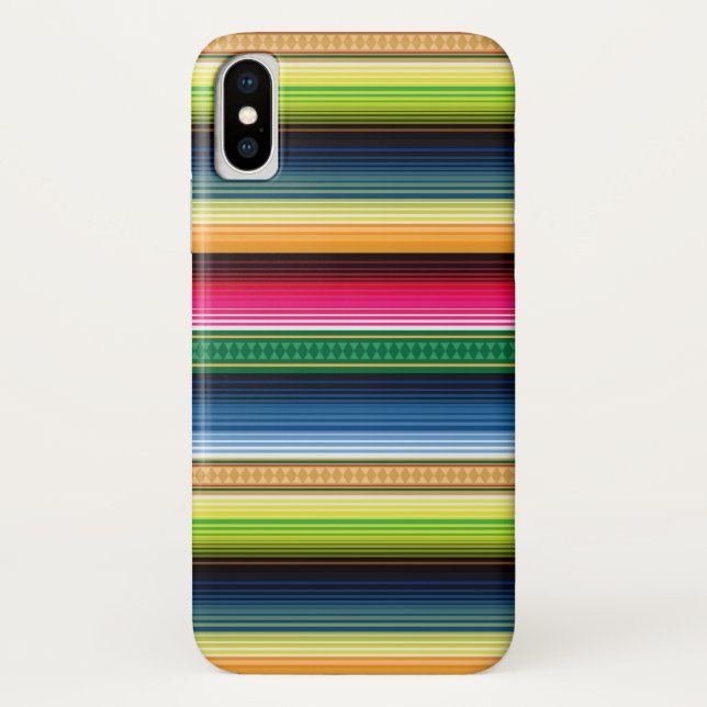Capa Para iPhone, Case-Mate Serape geral mexicano tradicional (Verso)