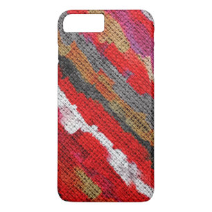 Capa Para iPhone Da Case-Mate Serapilheira rústica abstrata #18 da escova de