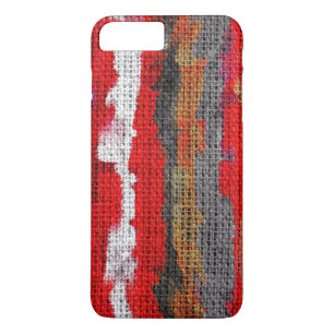 Capa Para iPhone Da Case-Mate Serapilheira rústica abstrata #19 da escova de