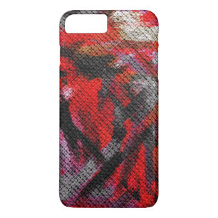 Capa Para iPhone Da Case-Mate Serapilheira rústica abstrata #24 da escova de