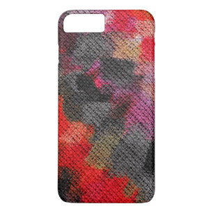Capa iPhone 8 Plus/7 Plus Serapilheira rústica abstrata #4 da escova de