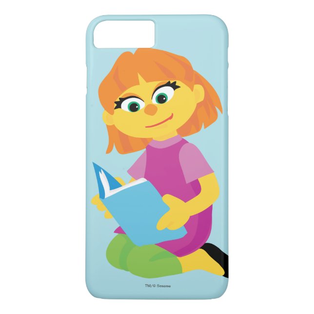 Capa Para iPhone, Case-Mate Sesame Street | Julia Lendo um Livro (Verso)