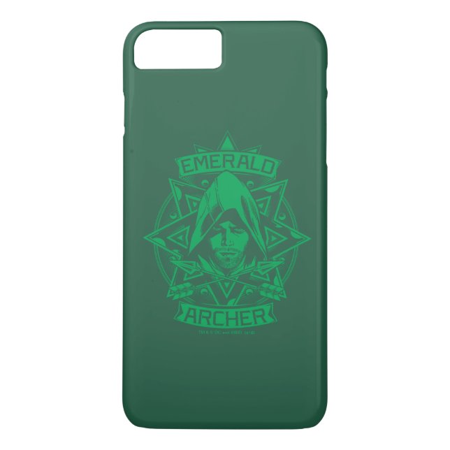 Capa Para iPhone, Case-Mate Seta | Gráfico Emerald Archer (Verso)