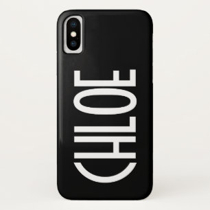 Capa Para iPhone Da Case-Mate Seu preto branco conhecido, corajoso do texto  