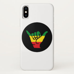 Capa Para iPhone Da Case-Mate Shaka Mãos Com Cores De Reggae