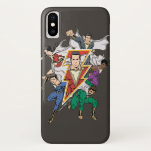 Capa Para iPhone Da Case-Mate SHAZAM! gráfico da família de   Shazam