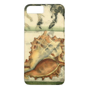 Capa iPhone 8 Plus/7 Plus Shell de Conch de Silhueta