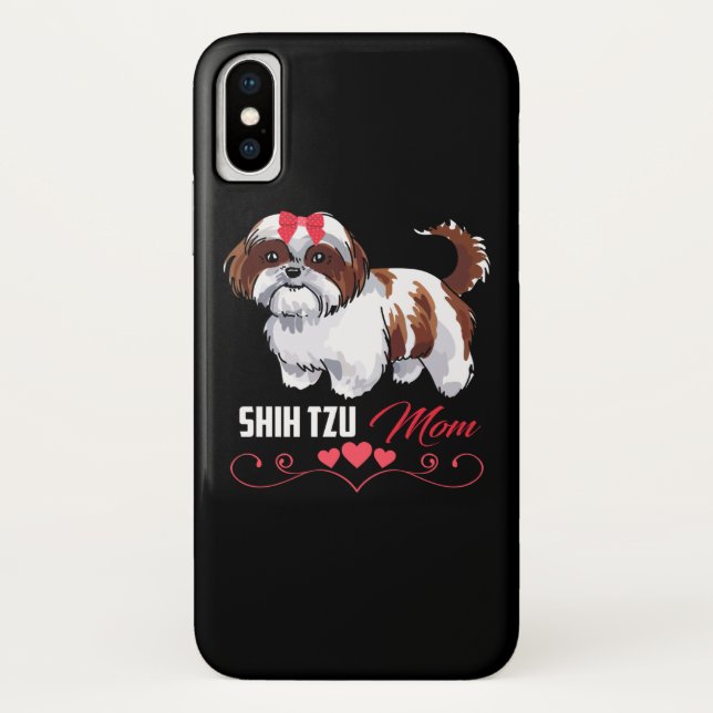 Capa Para iPhone, Case-Mate Shih Tzu Mãe Cute Shih Tzu Mãe (Verso)