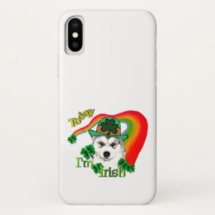 Capa Para iPhone X Siberian Husky Rua Patrick