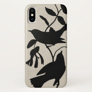 Capa Para iPhone X Silhueta Audubon IV