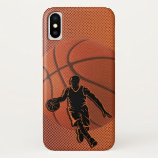 Capa Para iPhone Da Case-Mate Silhueta de Drible de Jogador de Basquete Esportes