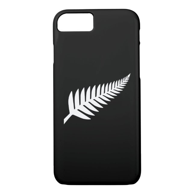 Capa Para iPhone, Case-Mate Silver Fern, Nova Zelândia (Verso)
