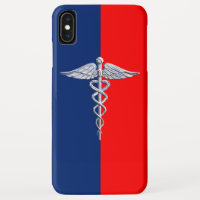 Silver Style Caduceus - Liga dos Símbolos Médicos