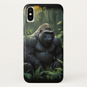 Capa Para iPhone Da Case-Mate Silverback Gorilla na Selva do Ruanda