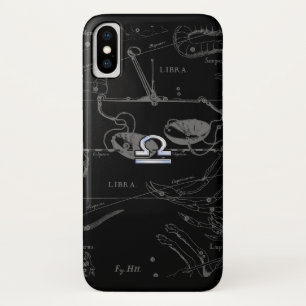 Capa Para iPhone Da Case-Mate Símbolo Cromo de Símbolo Libra Zodiac em Heveliu
