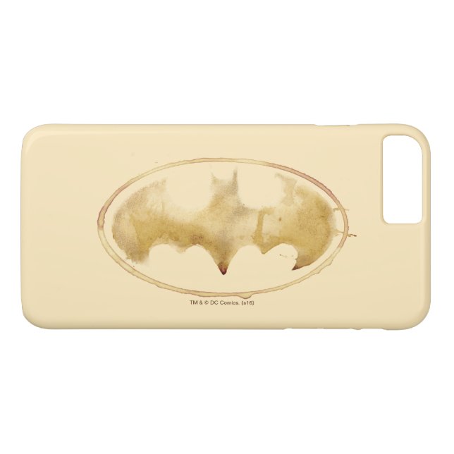 Capa Para iPhone, Case-Mate Símbolo de Bat do Café (Verso (Horizontal))
