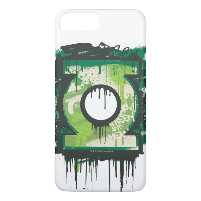 Capa Para iPhone, Case-Mate Símbolo de Grafite Lanterna Verde (Verso)