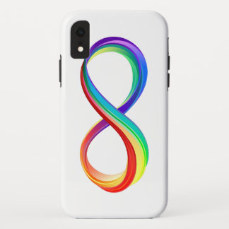 Capa Para iPhone Da Case-Mate Símbolo de Infinidade Arco-Íris em Camadas