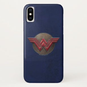 Capa Para iPhone Da Case-Mate Símbolo de Mulher Maravilha sobre Círculos Concent