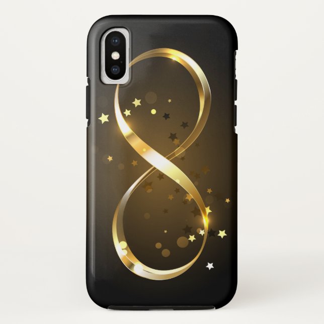 Capa Para iPhone, Case-Mate Símbolo Infinity do ouro (Verso)
