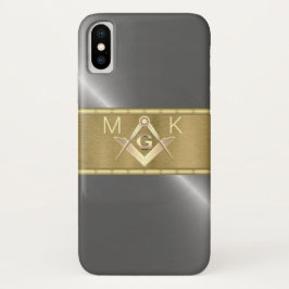 Capa Para iPhone Da Case-Mate Símbolo másico prateado e Dourado