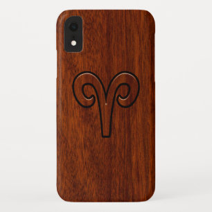 Capa Para iPhone Da Case-Mate Símbolo moderno do zodíaco de Áries em impressão s