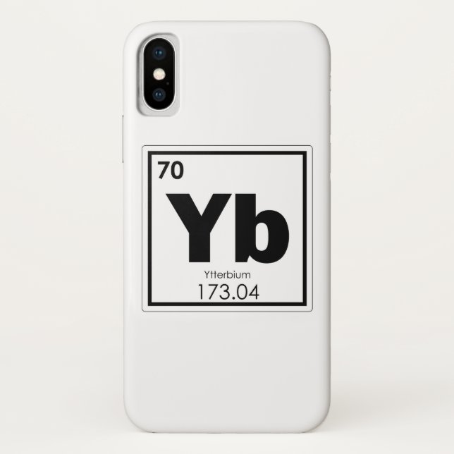 Capa Para iPhone, Case-Mate Símbolo químico de ítter formul (Verso)
