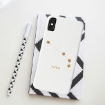 Capa Para iPhone Da Case-Mate Símbolo Zodiac Moderno - Letras Douradas | Element<br><div class="desc">Símbolo Zodiac Moderno - Letras Douradas | Elemento Fogo</div>