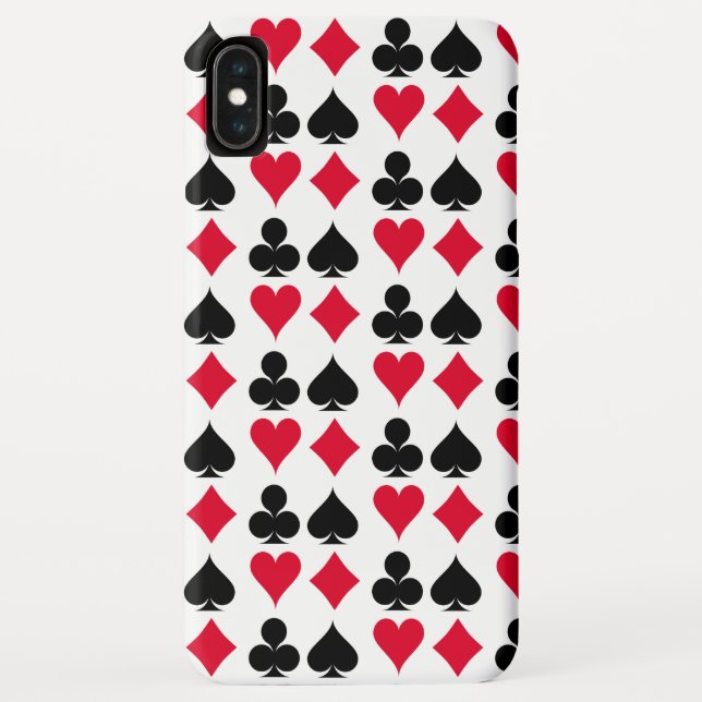 Capa Para iPhone, Case-Mate Símbolos de cartas de reprodução (Verso)