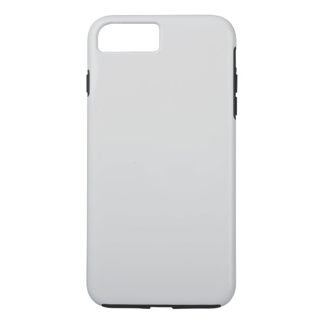 Capa Para iPhone, Case-Mate Simples Cinzas Brancas Placas Personalizadas (Verso)