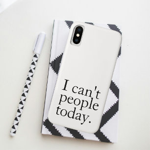 Capa Para iPhone Da Case-Mate Simples Engraçado Eu não posso fazer uma citaç