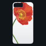 Capa Para iPhone Da Case-Mate Simplicidade vermelha da papoila<br><div class="desc">Única flor vermelha da papoila,  presente atraente para amantes da papoila. A outra busca de produtos sob o mesmo &quot do título; Papoila Simplicity". Obrigado.</div>