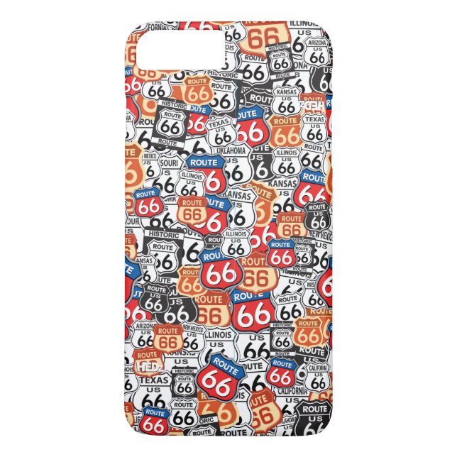 Capa Para iPhone, Case-Mate Sinais de estrada 66 (Verso)