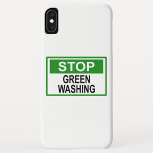 Capa Para iPhone Da Case-Mate Sinal de Parar o Greenwashing