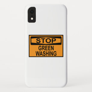 Capa Para iPhone Da Case-Mate Sinal de Parar o Greenwashing