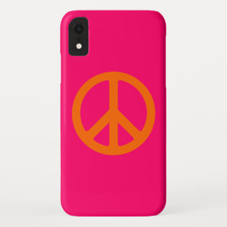 Capa Para iPhone Da Case-Mate Sinal de Paz Laranja