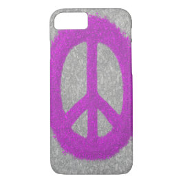 Capa Para iPhone Da Case-Mate Sinal de Paz Roxo