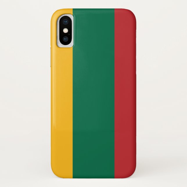 Capa Para iPhone, Case-Mate Sinalizador Lituânia (Verso)